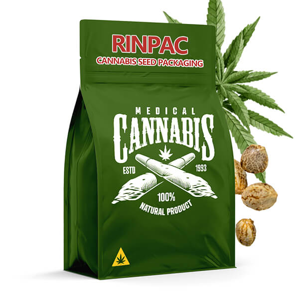 side seal bag Cannabis Seed Packaging