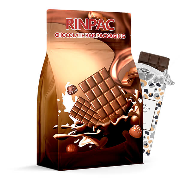 side gusseted bag Chocolate Bar Packaging