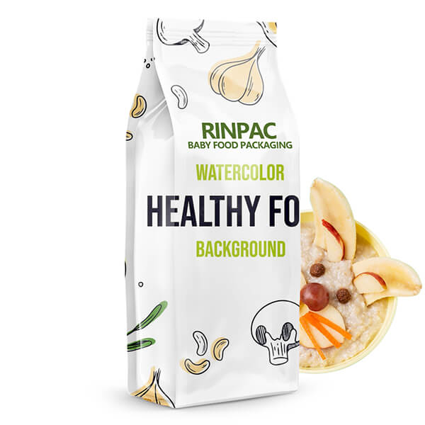 fin sealed bags Baby Food Packaging