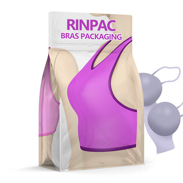 side gusseted bag Bras Packaging