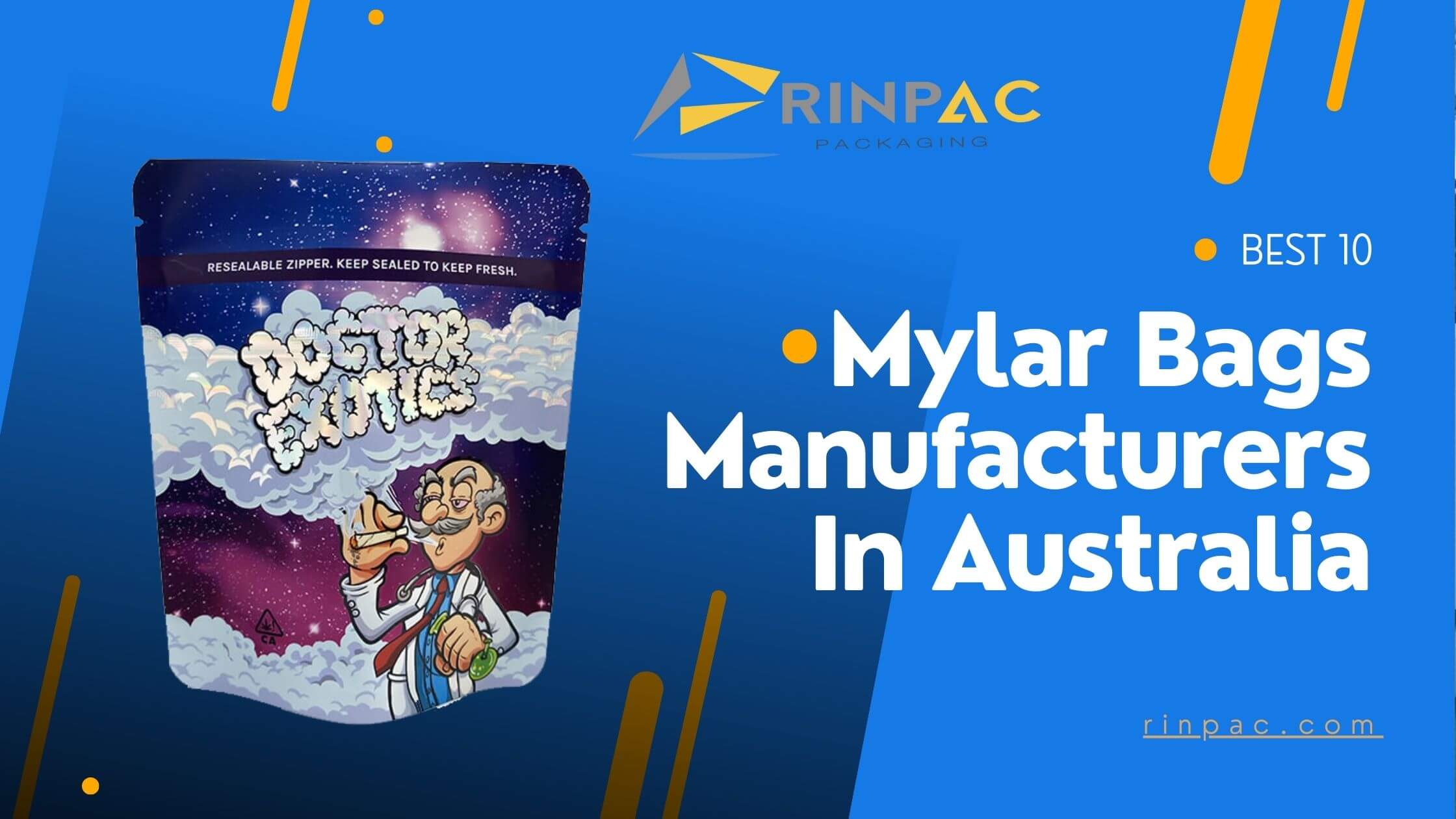Mylar Bags Manufacturers AU