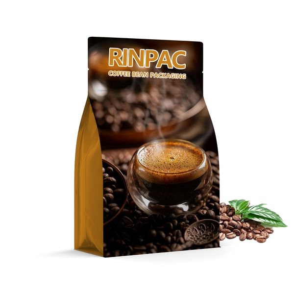 Coffee Bean Packaging-Flat Bottom Pouch
