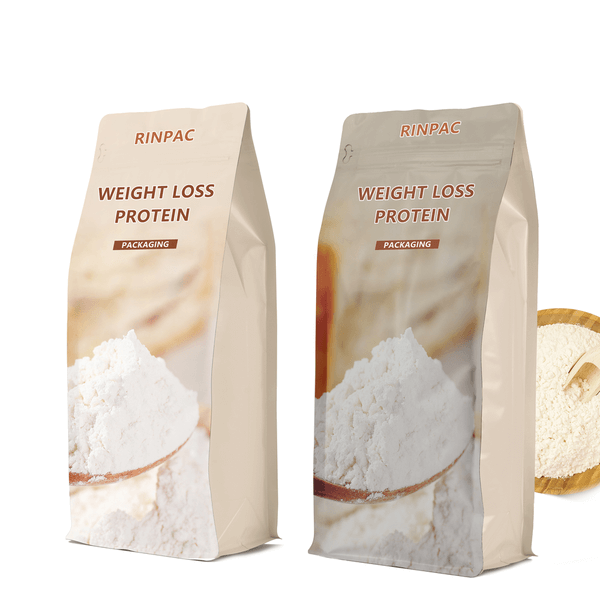 Weight Loss Protein Packaging-Flat Bottom Pouch