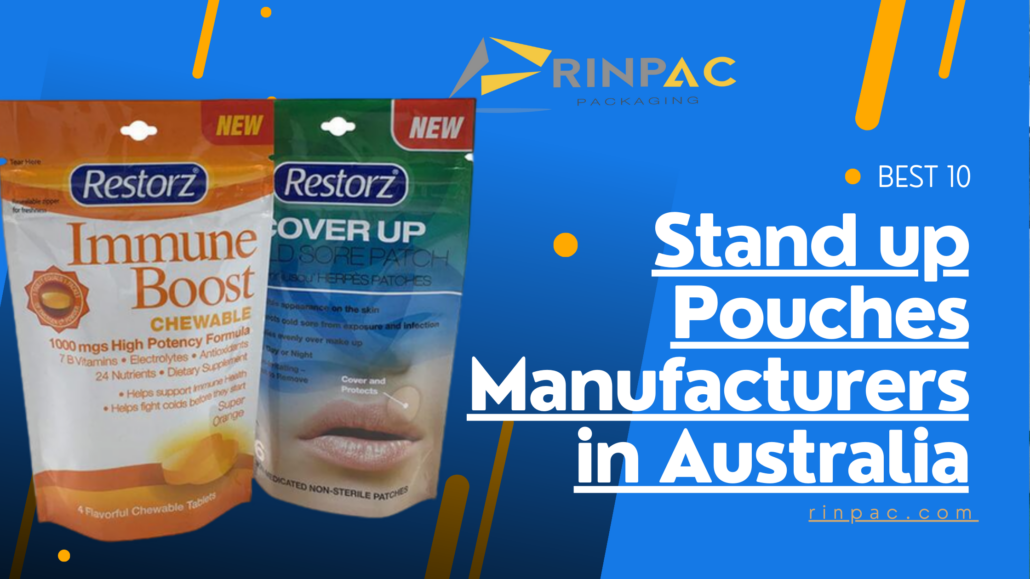 Stand up Pouches Manufacturers in Australia