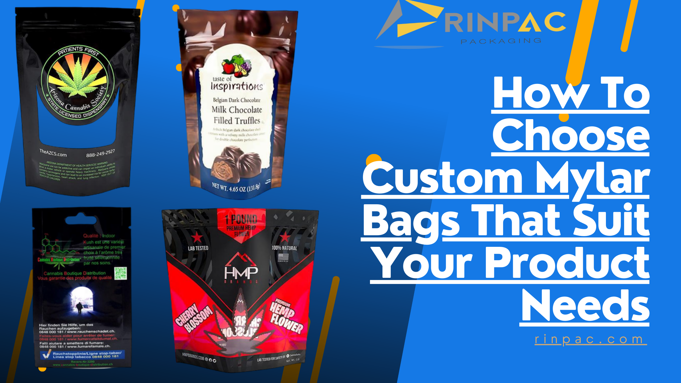 How To Choose Custom Mylar Bags That Suit Your Product Needs
