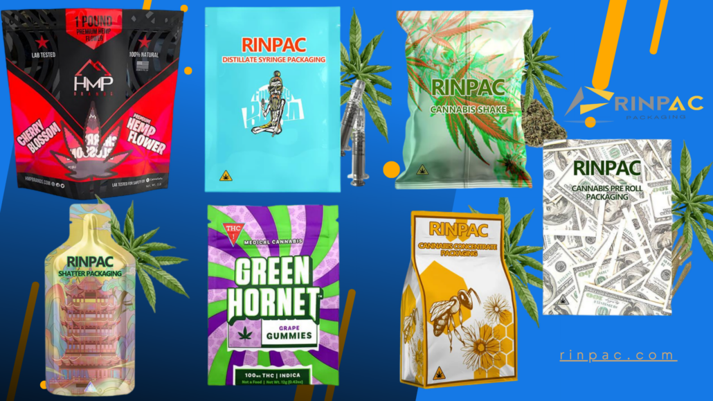 weed zippers for cannabis packaging