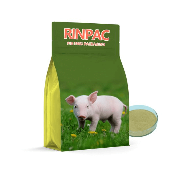 Pig Feed Packaging-Flat Bottom Pouch