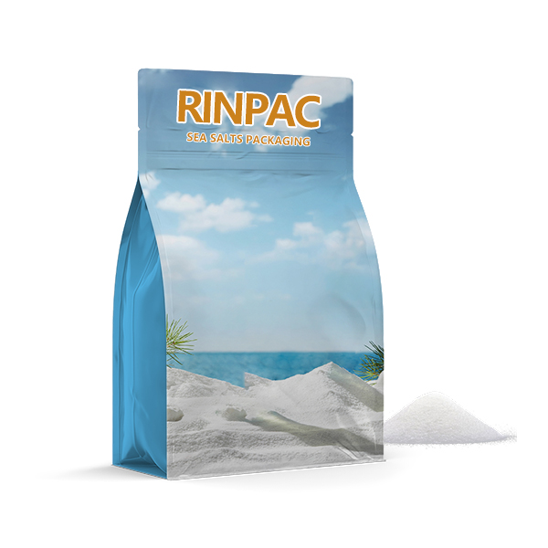 sea salts packaging-flat bottom pouch