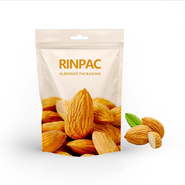 almonds packaging-stand up pouch