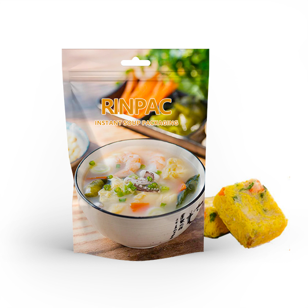 instant soup packaging-stand up pouch