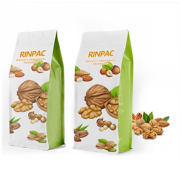 walnuts dried fruits packaging-side gusseted bag